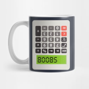 Upside Down Calculator 58008 (BOOBS) Mug